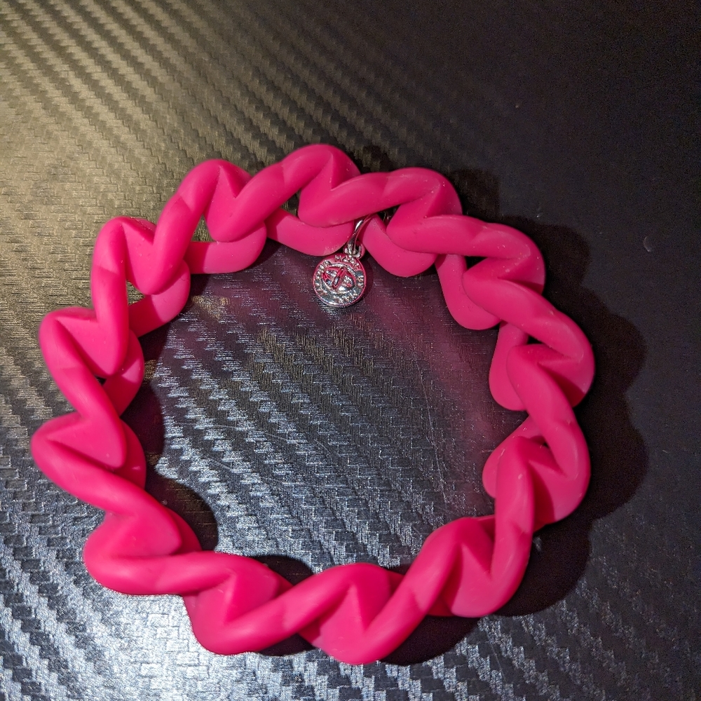 Marc Jacobs Pink Squishy Bracelet